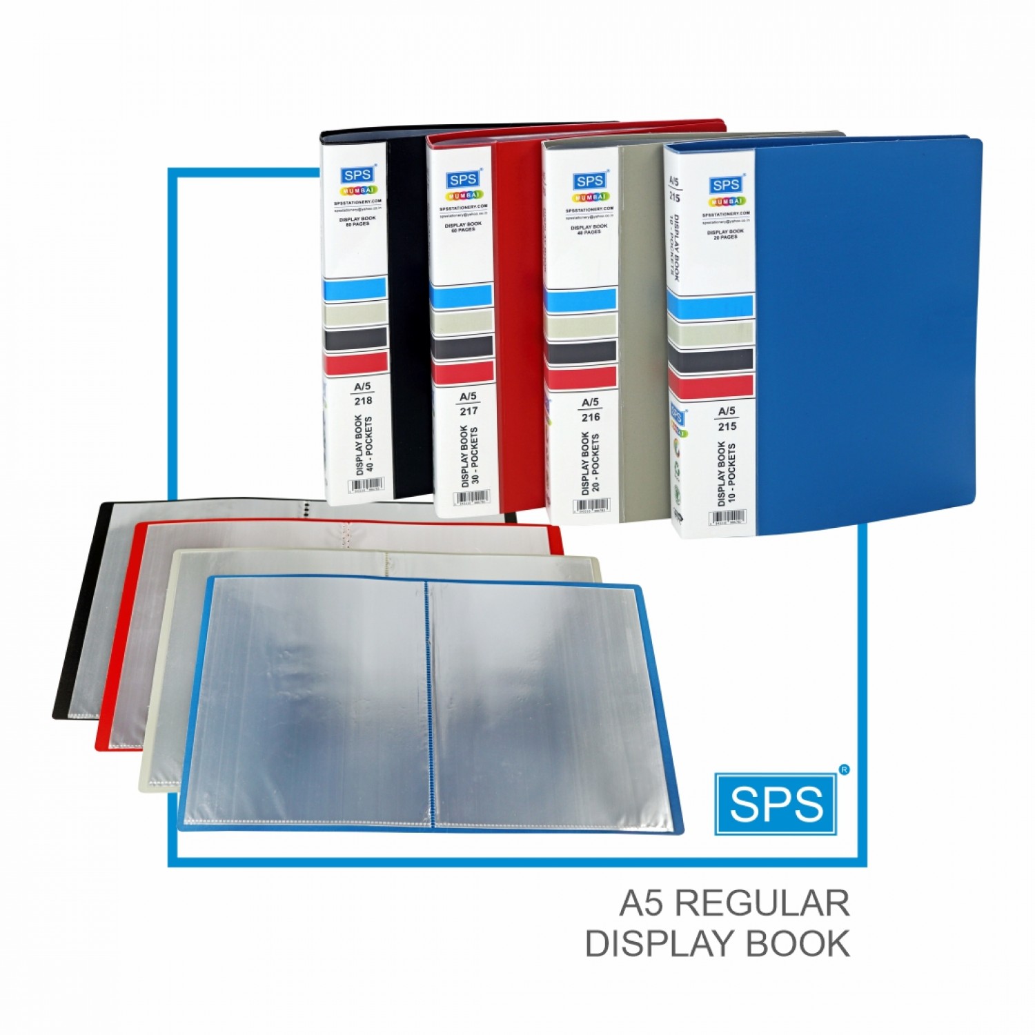 Pocket Display Book A5 Size